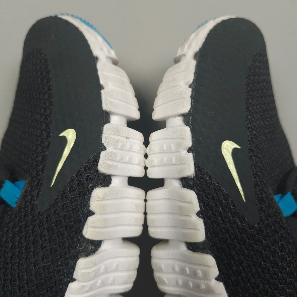 Nike Free Metcon 4 Shoes Men 10.5 Anthracite Citron Tent Gray Blue Trainers - Picture 6 of 15